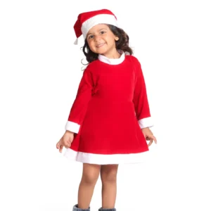 Santa Claus Dress Christmas Dress For Girls/ Santa Costume for Girls